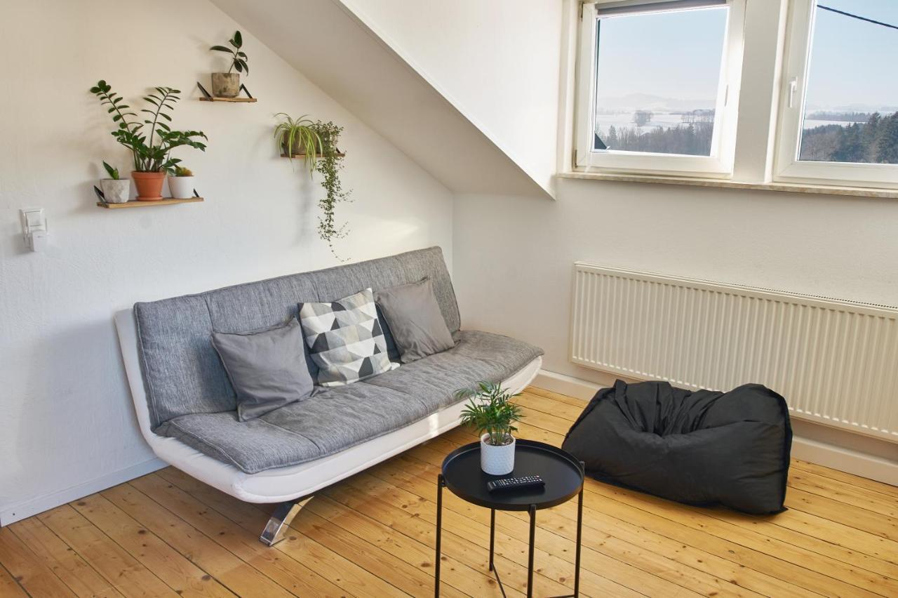 Green-Art-Living Fuer 3 Im Allgaeu Mit Queensize & Wifi Lauben  Zewnętrze zdjęcie